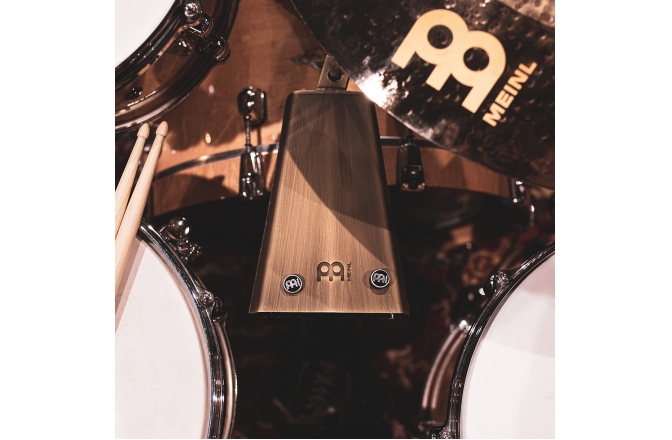 Groove Bell Meinl Mike Johnston Signature Groove Bell 7 3/4" - Vintage Steel Finish