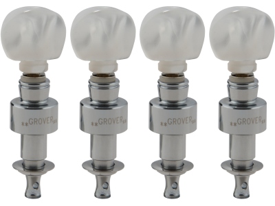 123C Geared Banjo Pegs Chrome