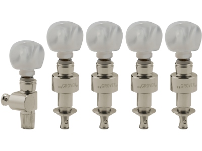 124N5 Geared Banjo Pegs Nickel