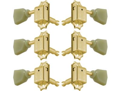 133GK Deluxe Guitar Machines 3 + 3 - Gold