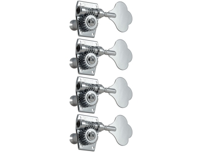 142C4 Vintage Bass Machines  4-in-Line Left Side Chrome