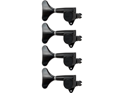 144BCL4 Mini Bass 4-in-Line LH Right Side Black Chrome