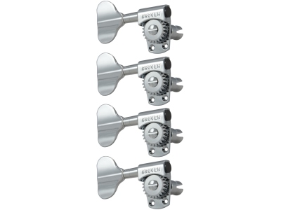 145CL4 Titan Electric Bass 4-in-Line LH Right Side Chrome