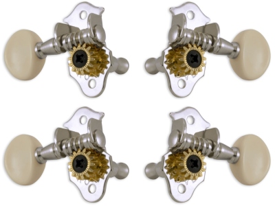 9CW Sta-Tite Geared Ukulele Pegs Chrome