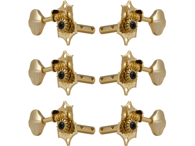 H97G Original Sta-Tite Machine Head Horizontal 3 + 3 Gold