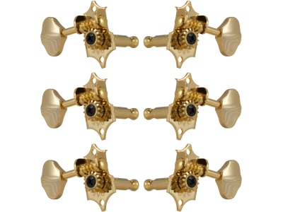 V97G Original Sta-Tite Machine Head Vertical 3 + 3 Gold