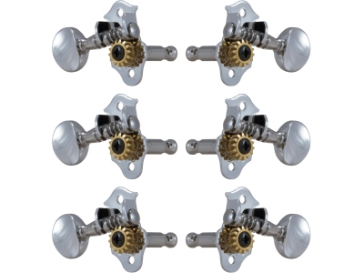 V98C Sta-Tite Machine Head Vertical 3 + 3 - Chrome