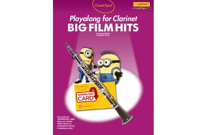 No brand Guest Spot: Big Film Hits Playalong For Clarinet