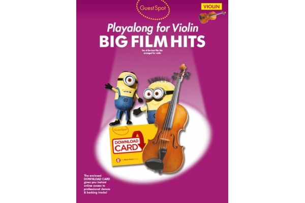 Guest Spot: Big Film Hits Playalong For Violin