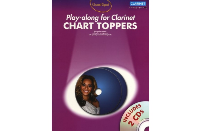 No brand Guest Spot: Chart Toppers - Play-Along For Clarinet