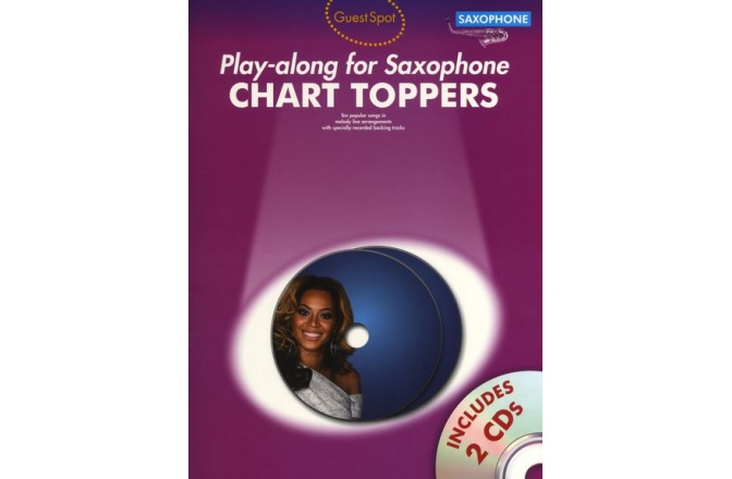 No brand Guest Spot: Chart Toppers - Play-Along For Saxophone