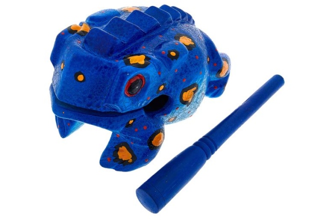 Guiro / Jamblock tip broască Thomann Frog L Percussion Frog Paint