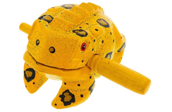 Guiro / Jamblock tip broască Thomann Frog M Percussion Frog Paint