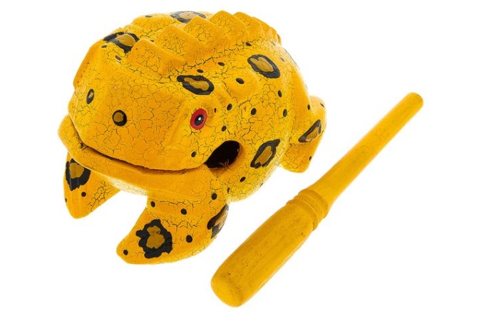 Guiro / Jamblock tip broască Thomann Frog M Percussion Frog Paint