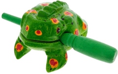 Guiro / Jamblock tip broască Thomann Frog XS Percussion Frog Paint