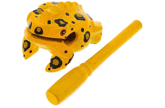 Guiro / Jamblock tip broască Thomann Frog XXS Percussion Frog Paint