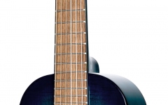 Guitalele Ortega Timber Series Guitarlele 6 String - Blue fade gloss + Bag