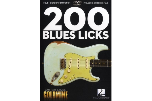 GUITAR LICKS GOLDMINE 200 BLUES LICKS GTR DVD