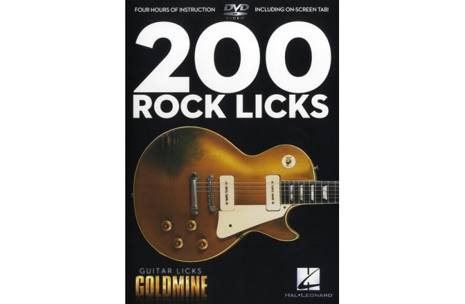 No brand GUITAR LICKS GOLDMINE 200 ROCK LICKS GUITAR DVD