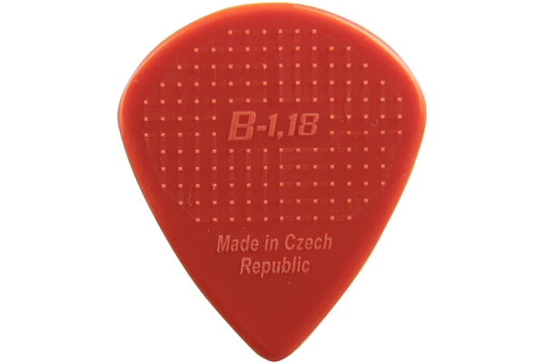 Janicek Picks D-Grip Nylonpicks 1.18 Rosu Set 6 — 2