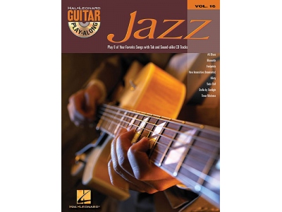 GUITAR PLAY-ALONG VOLUME 16  JAZZ GUITAR GTR BOOK/CD