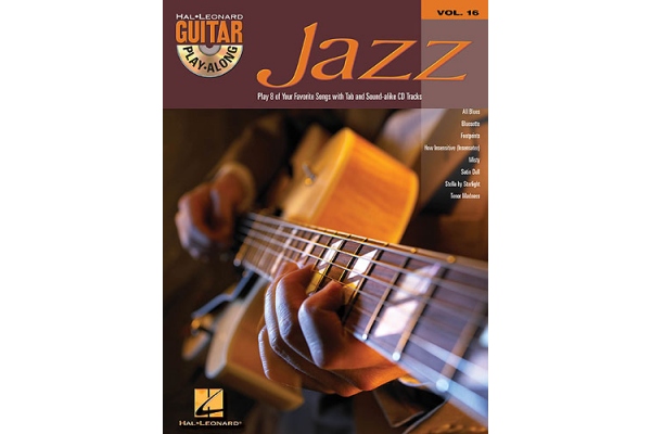 GUITAR PLAY-ALONG VOLUME 16  JAZZ GUITAR GTR BOOK/CD