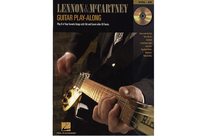 No brand GUITAR PLAY-ALONG VOLUME 25  LENNON AND MCCARTNEY GTR BOOK/CD