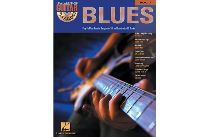 No brand GUITAR PLAY-ALONG VOLUME 7 BLUES GUITAR GTR BOOK/CD