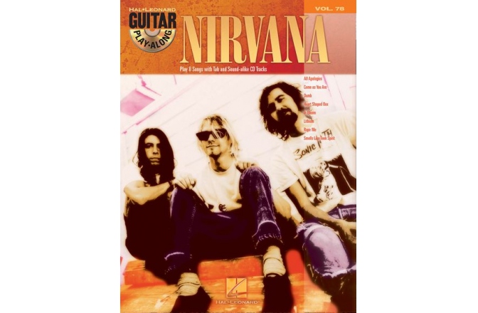 No brand GUITAR PLAY-ALONG VOLUME 78 NIRVANA GUITAR TAB BOOK/CD