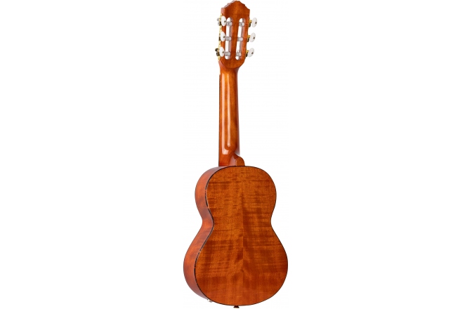 Guitarlele Ortega Timber Series Guitarlele - Flamed Mahogany + Bag