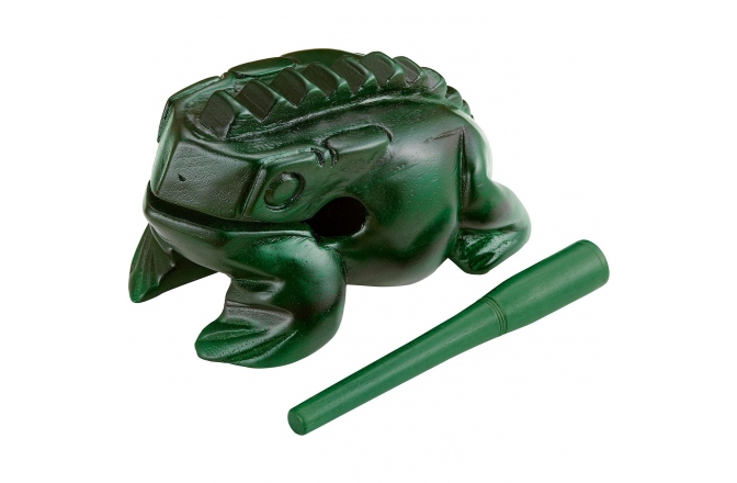 Güiro în Formă de Broască Nino Percussion Wood Frog - Extra Large