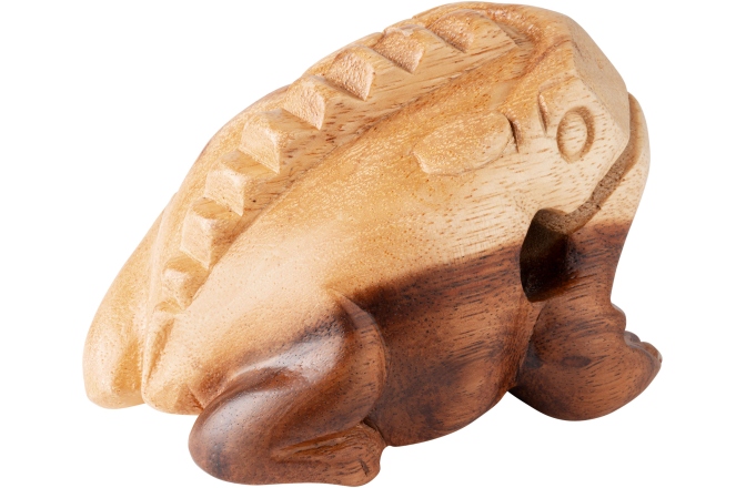 Güiro în Formă de Broască Nino Percussion Wood Frog Güiro - Medium