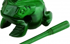 Güiro în Formă de Broască Nino Percussion Wood Frog Large