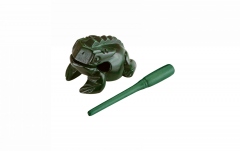 Güiro în Formă de Broască Nino Percussion Wood Frog - Small