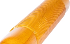 Güiro Meinl Hand Percussion Wood Guiro - Amber