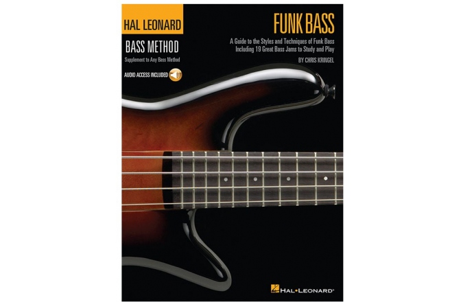 No brand Hal Leonard Bass Method: Funk Bass (Book/Online Audio)