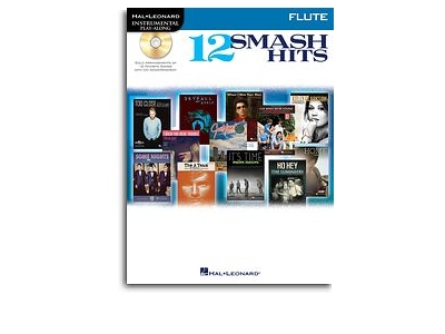 Hal Leonard Instrumental Play-Along: 12 Smash Hits (Flute)