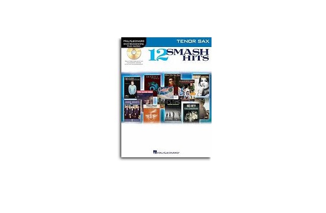 No brand Hal Leonard Instrumental Play-Along: 12 Smash Hits (Tenor Saxophone)