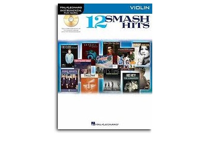 Hal Leonard Instrumental Play-Along: 12 Smash Hits (Violin)