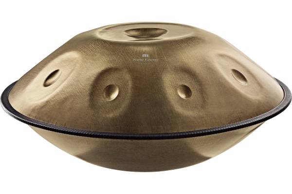 Sensory Handpan Stainless Steel C# Minor 9 Notes 432 Hz - Vintage Gold&#10;