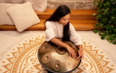 Handpan Meinl Sonic Energy Sensory Handpan D Kurd HPSTL90