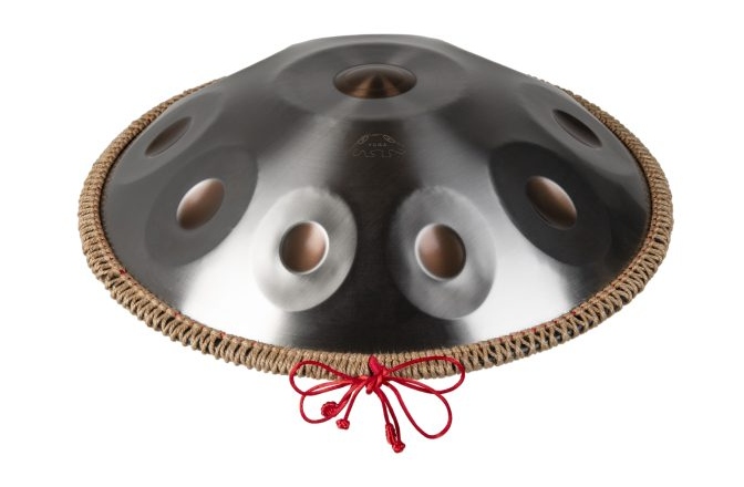 Handpan Tuga Handpan 10 note 432 Hz Silver Golden eyes