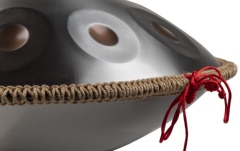 Handpan Tuga Handpan 10 note 432 Hz Silver Golden eyes