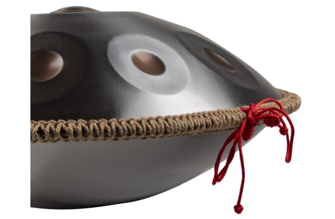 Handpan Tuga Handpan 10 note 432 Hz Silver Golden eyes