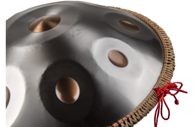 Handpan Tuga Handpan 9 note 432 Hz Silver Golden eyes