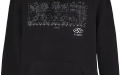 Hanorac EVH Schematic Fleece Black XL