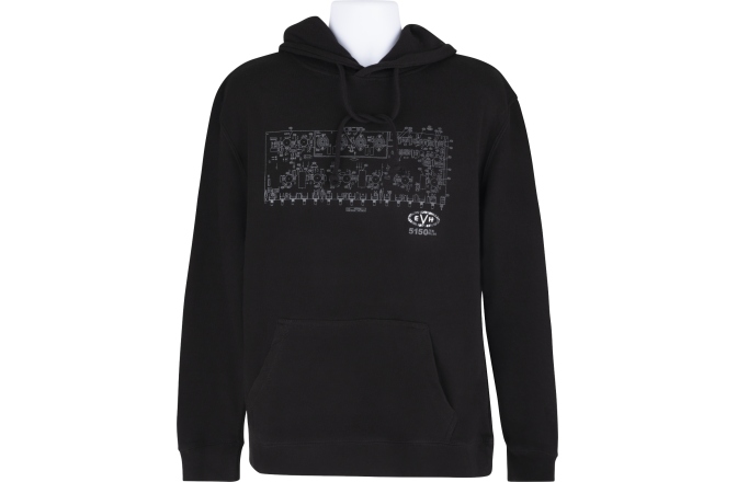 Hanorac EVH Schematic Fleece Black XL