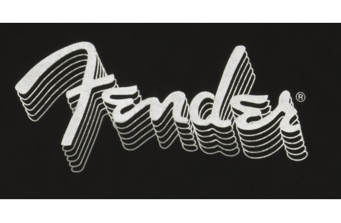 Hanorac Fender Reflective Hoodie Black S