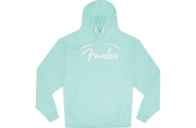 Hanorac Fender Spaghetti Logo Hoodie Daphne Blue XXL