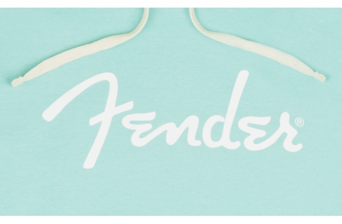 Hanorac Fender Spaghetti Logo Hoodie Daphne Blue XXL